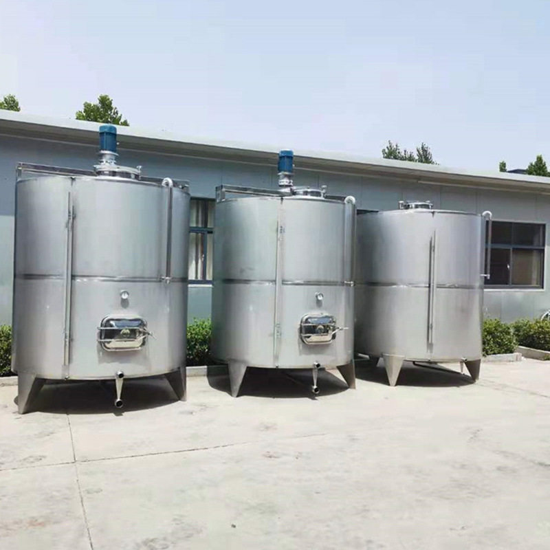 白酒搅拌罐 不锈钢化工罐 食用油玻璃水调配罐 316L不锈钢勾兑罐