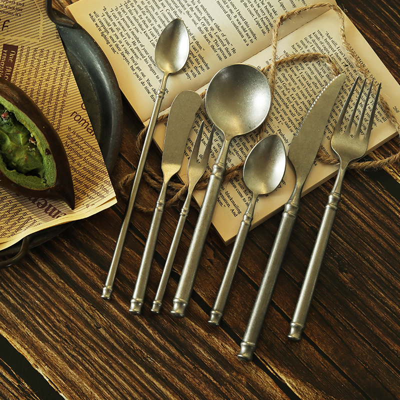 舍器牛排刀叉304不锈钢复古餐具