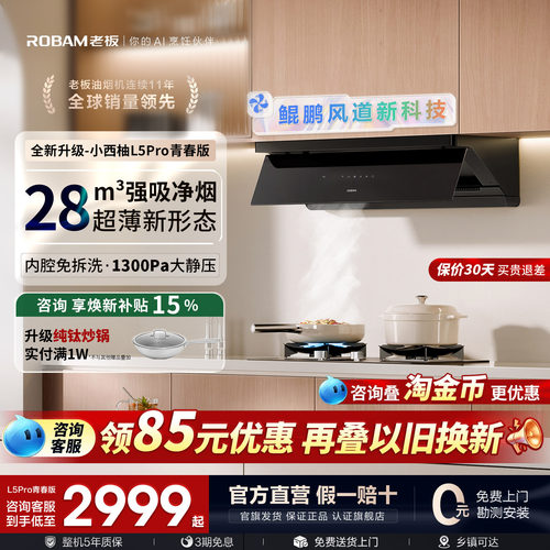 【旗舰升级】老板L5Pro青春版