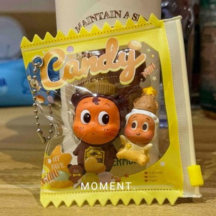 星星人随心配系列糖果收纳袋pvc高透娃包萌粒外出包盲盒收纳娃包