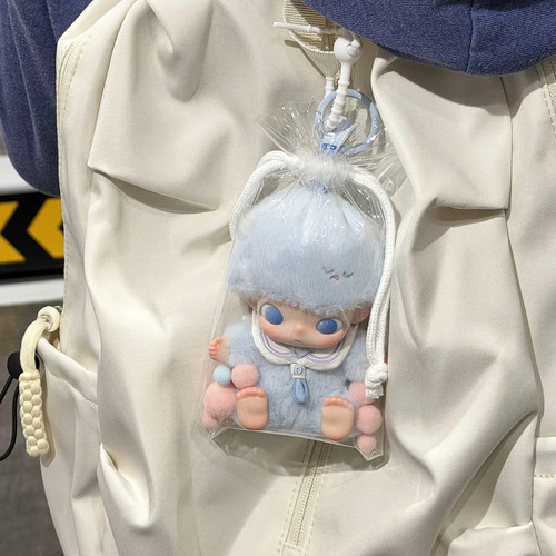 泡泡玛特dimoo娃包防尘收纳展示