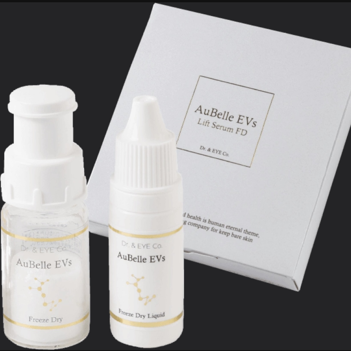 日本院线高级面膜 AuBelle EVs  Dr.&EYECo 干 胞 冻干粉