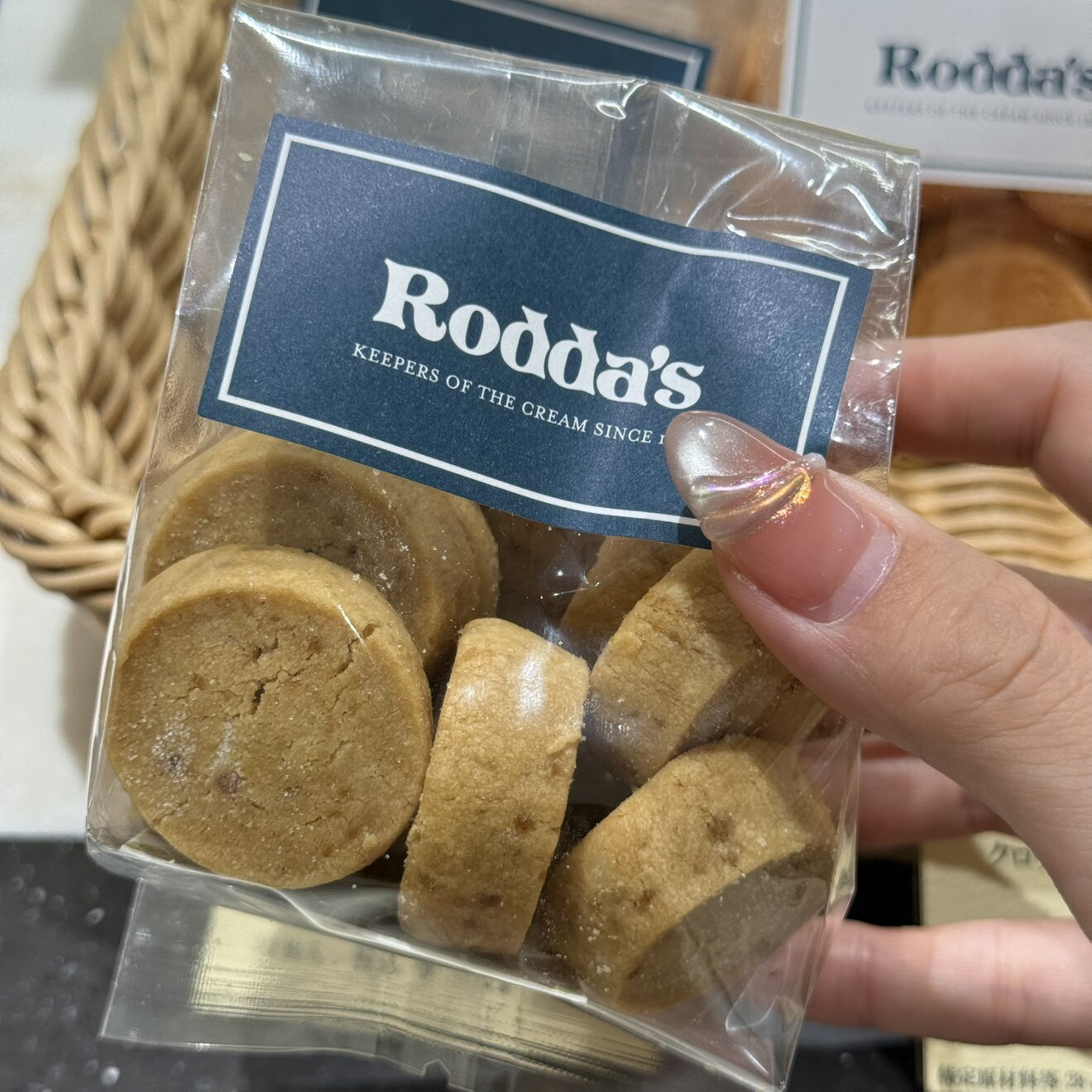 日本直邮满200包邮 Roddas 英国司康专门店 黄油奶皮子曲奇