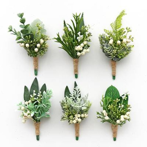 极速户外欧式婚礼绿植森林胸x花襟花伴娘手花手腕花结婚庆摄影拍