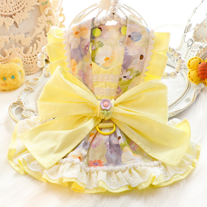 狗狗衣服春夏薄款猫咪公主裙牵引洛丽塔小型犬泰迪宠物比熊雪纳瑞,宠物/宠物食品及用品,猫宠物服装/雨衣（新）,淘宝优惠券,粉丝福利购,淘宝优惠卷