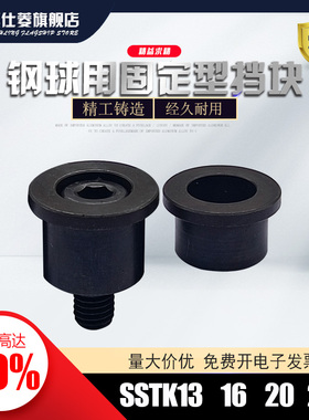 挡块SSTK13/16/20/25-10/15/20-12 13-16 20-1520-11钢球用固定型