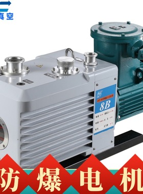 穗诚旋片式真空泵 直联防爆真空泵 2XZ-8D 噪音低