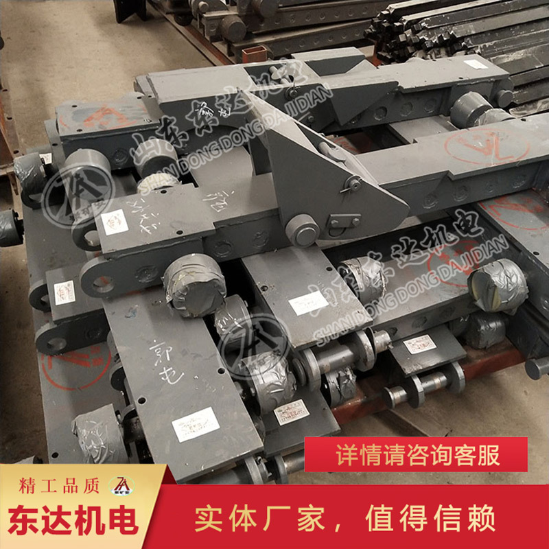 罐笼井口销齿式推车机短距离推拉矿车矿山副井操车系统