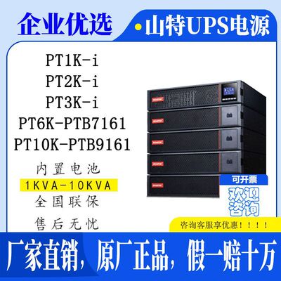 山特PT6K-PTB7161/PT-6KS/PT10K-PTB9161/PT-10KSUPS电源服务器