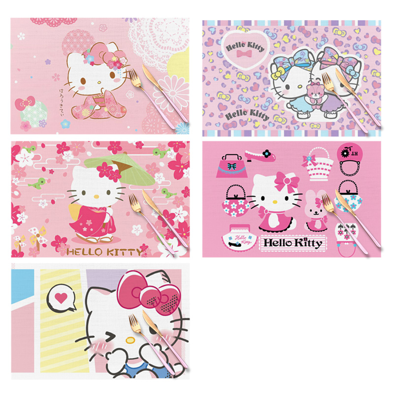 hellokitty儿童卡通桌垫