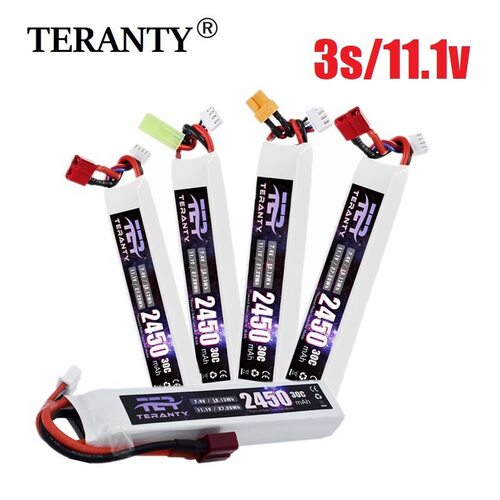 11.1V锂电池2450mAh30C