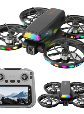 跨境Z809避障无人机大屏穿越机航拍光流遥控四轴飞行器外贸drone