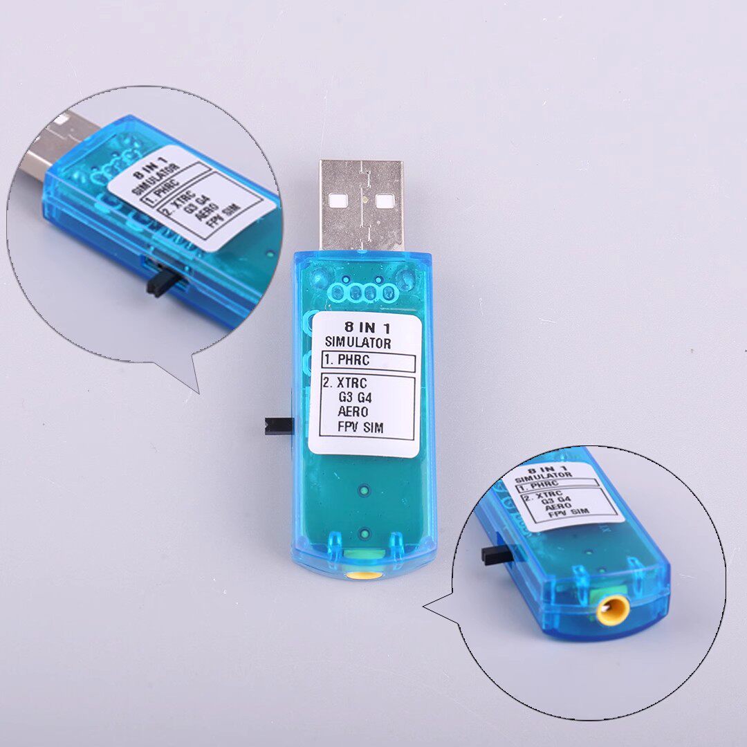 航模遥控飞机可无线8合一模拟器凤凰5.0在线升级可练习四轴直升机