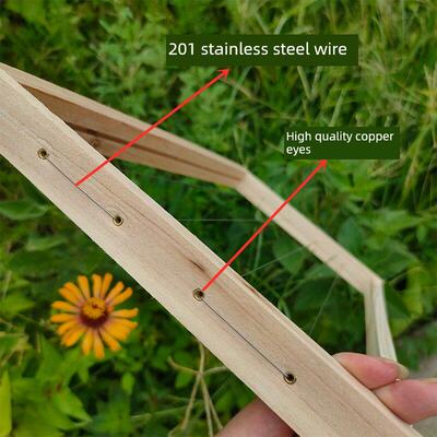 杉巢架蜜蜂蜂架半成冷品巢基地意架大利蜂蜜蜂养蜂RBI专用蜂窝窝