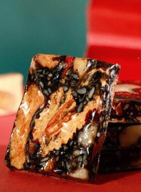 德惠堂阿黑东芝麻核桃阿胶糕IML铁盒仓装 050g铁盒*2【清直播】