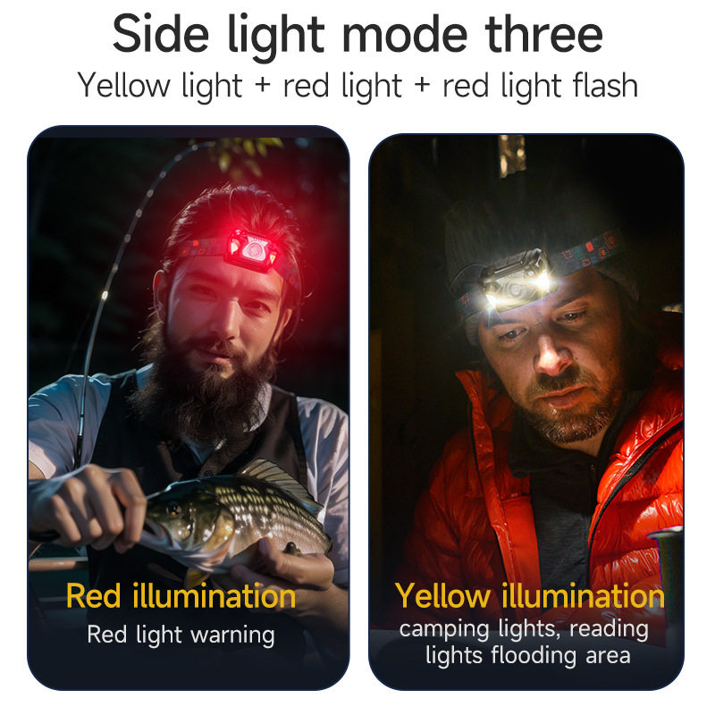 强光led感应usb充电长续