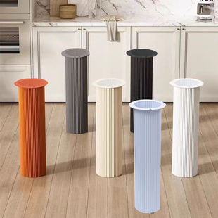 梳妆台支撑腿吧台餐桌岛台圆形茶几大理石桌腿支架定制罗马柱金属