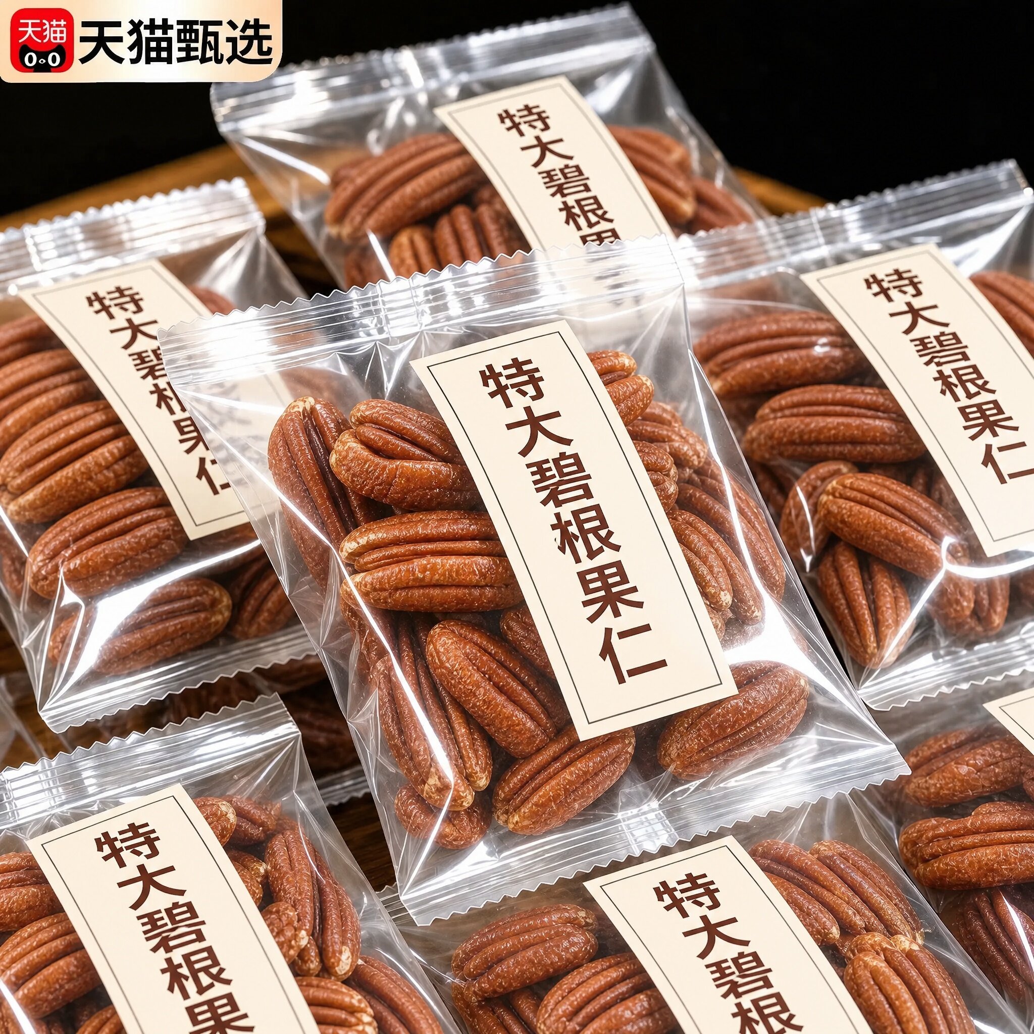 碧根果仁官方旗舰店正品原味无添加2026年新货长寿果孕妇专用坚果图片