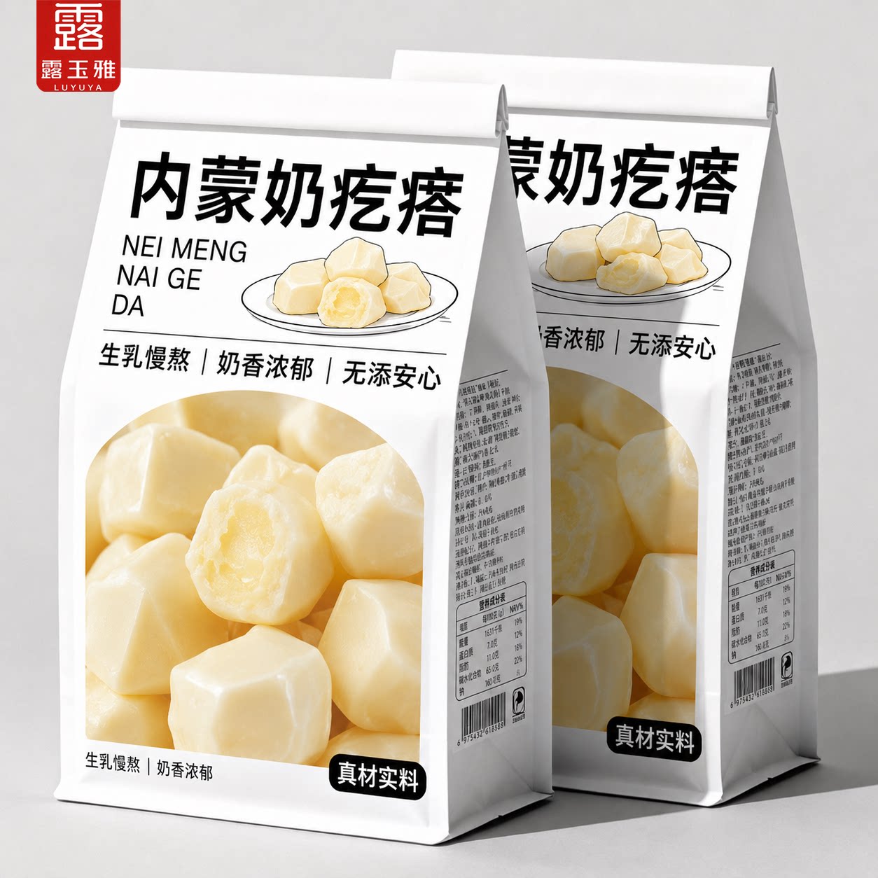 【奶香浓郁】内蒙古爆浆酸奶疙瘩图片