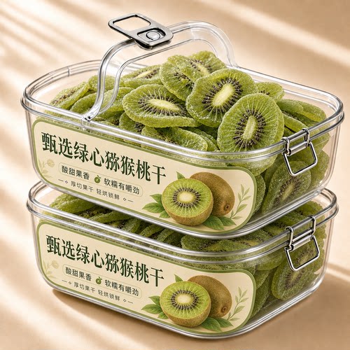 猕猴桃干无糖精山西特产新货奇异果水果干原味果脯蜜饯正品旗舰店