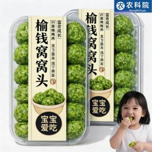 2026新鲜榆钱窝窝头官方旗舰店现做头茬野菜团子馒头早餐速食榆钱