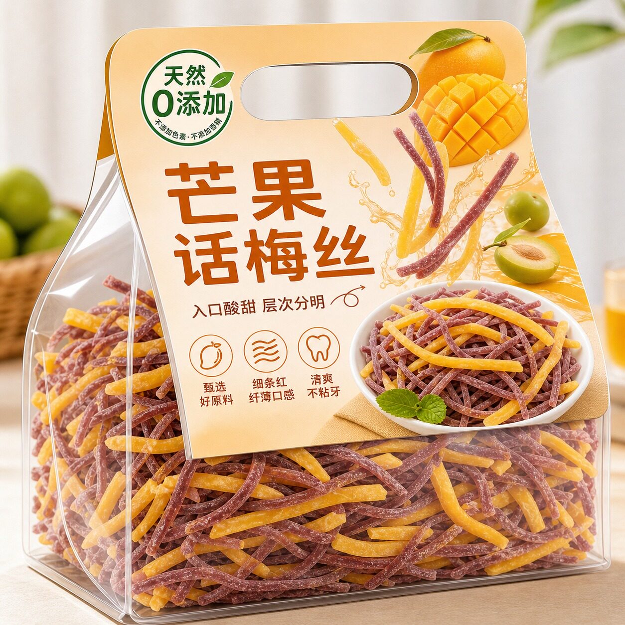 正品芒果话梅丝官方旗舰店酸甜无添加酸梅棒酸芒果果干零食果脯