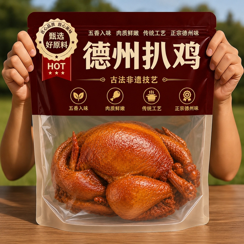 山东德州扒鸡官方旗舰店正品五香扒鸡烧鸡熟食鸡肉下酒菜叫花鸡