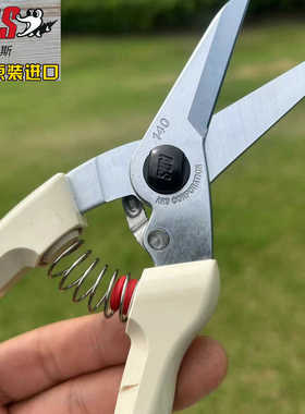 日本进口爱丽斯 ARS 140L-DX 园艺花艺剪枝修枝剪庭院直刃剪刀