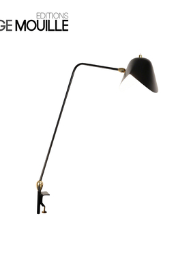 【原装正品】法国 Serge Mouille| Two swivels Agrafée 桌灯 台