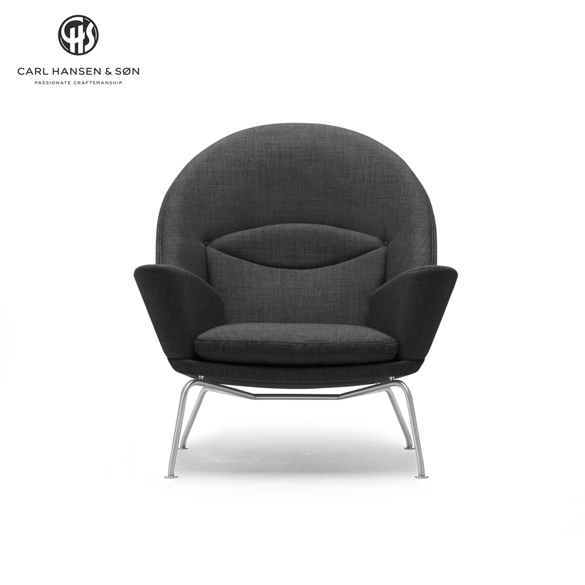 【原装正品】丹麦 Carl Hansen CH468 | Oculus Chair 沙发椅休闲