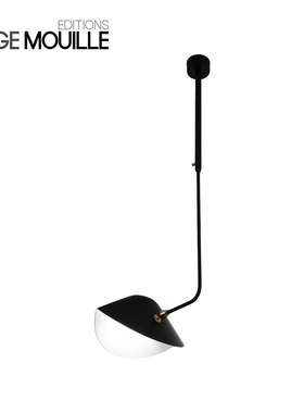 【原装正品】法国 Serge Mouille | Bibliothèque curved 吸顶灯