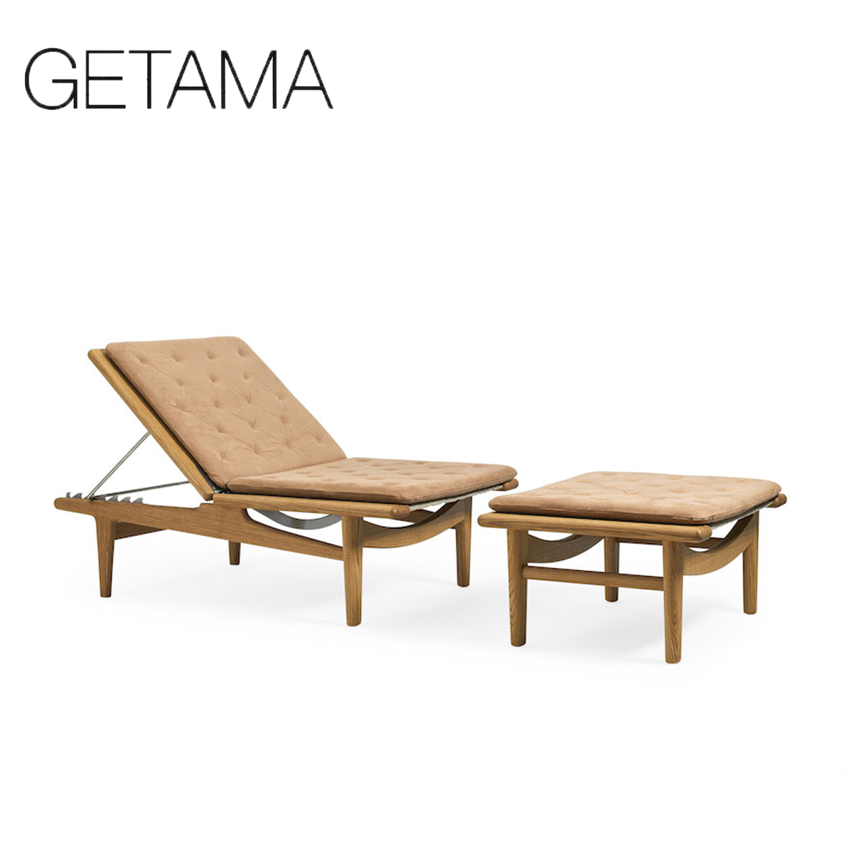 【原装正品】丹麦Getama | GE1 Bench休闲椅 日用床 脚蹬 Wegner