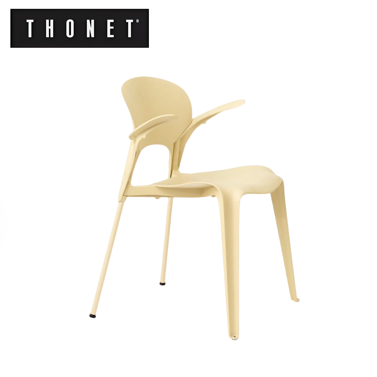 【原装正品】 丹麦Thonet  | Plasma 塑料餐椅 北欧简约现代 户外