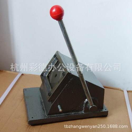 重型圆角名片裁切机手动切名片切卡机68*24mm