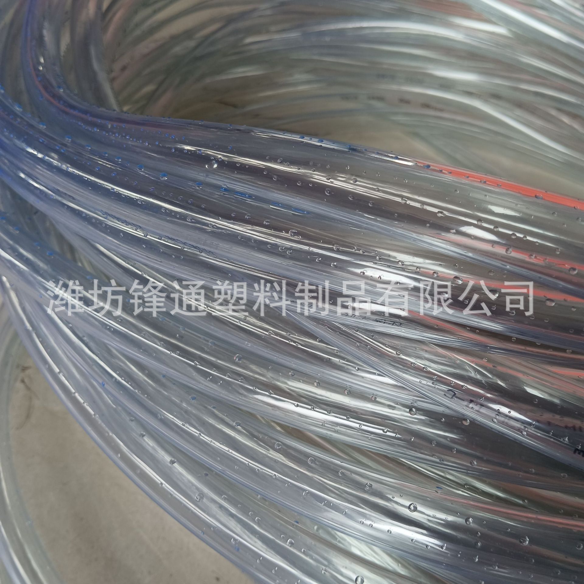 PVC透明钢丝包装水平排水管