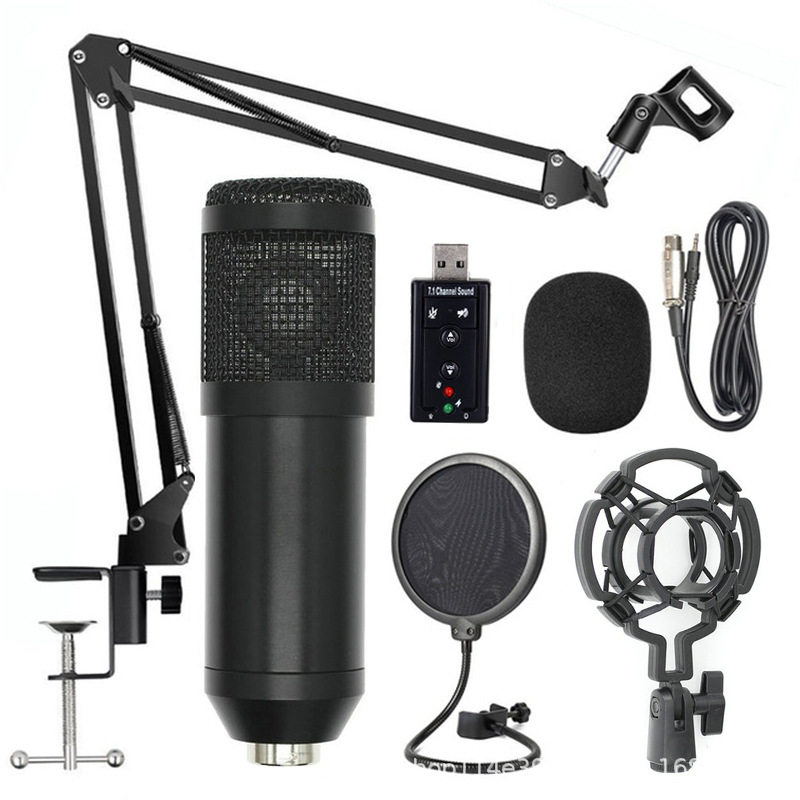BM-800USB声卡防震话筒套装