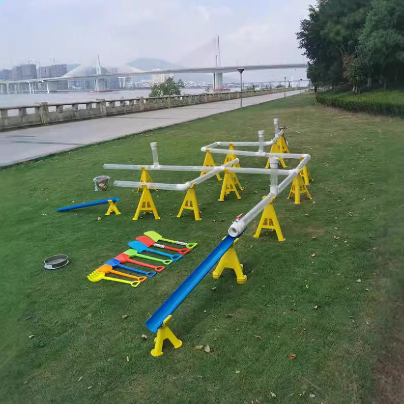 幼儿园沙水区戏水玩具儿童户外沙池玩水管道配件墙面探究玩水设施