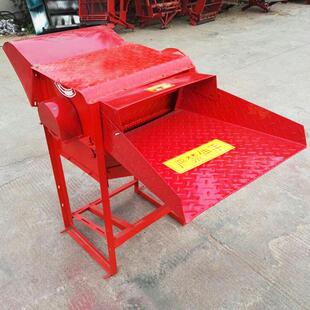 40型稻麦脱粒机小型家用水稻谷子打粒机农用打谷机电动高粱打粒机