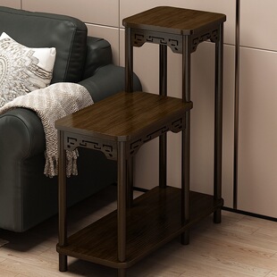 边几可移动小推车沙发边柜侧边柜客厅家用茶水架小型边桌实木角J*