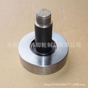 来图做各种导向轮 垂直定向轮 实心45号钢不锈钢平边轨道轮