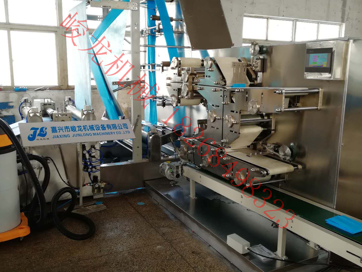 全自动无纺布床单洞巾折叠机