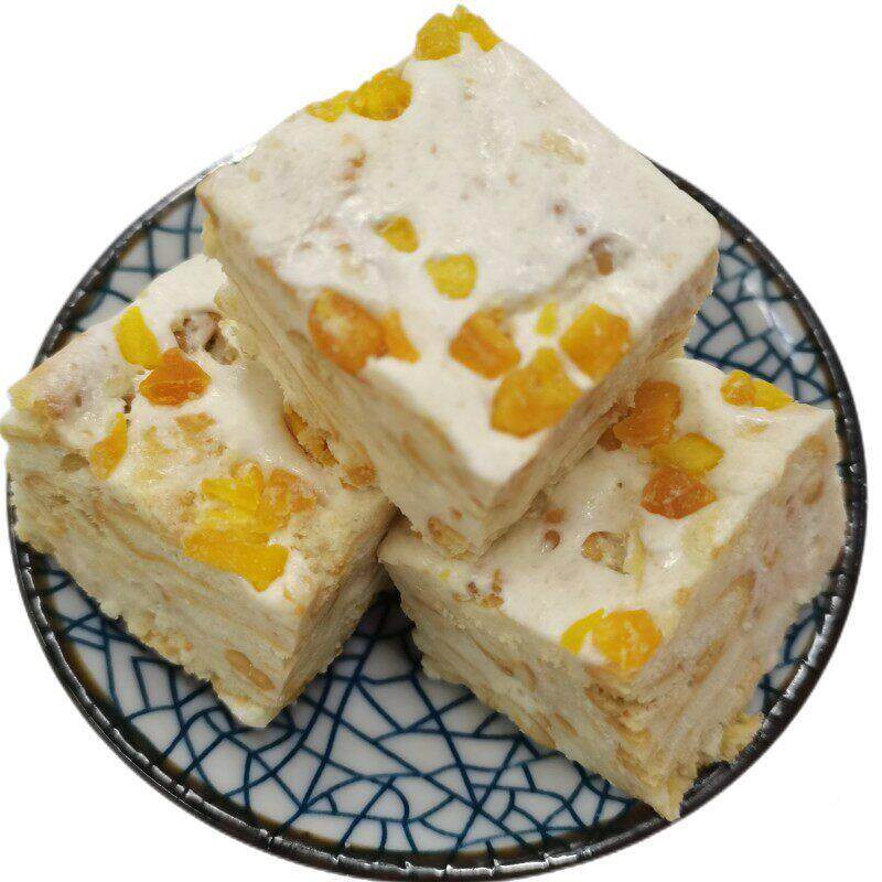 祖雪花奶酥蔓越莓芒果味太散干装500g糖奶芙FEP饼干 休奶闲 小吃