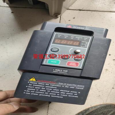【荣强工控】阿尔法A6000E-1.5kw变频器一台，成色自定义，有划痕