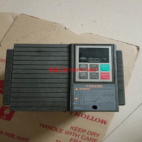 【荣强工控】拆机一台1.5kw富士变频器型号FVR1.5E9S-4JE实