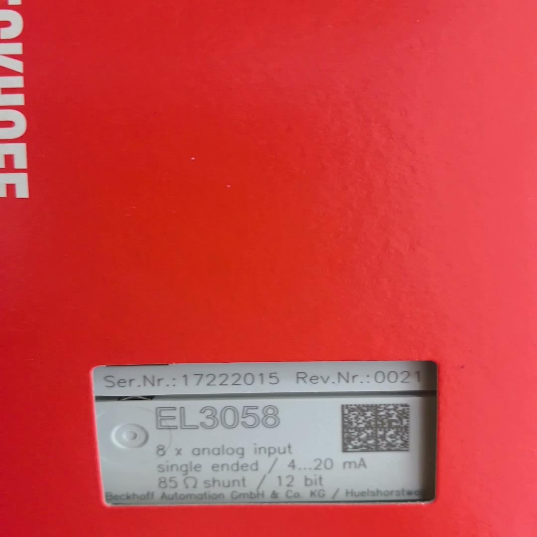 EL3058  KL6001 EL3214 KM1002-0