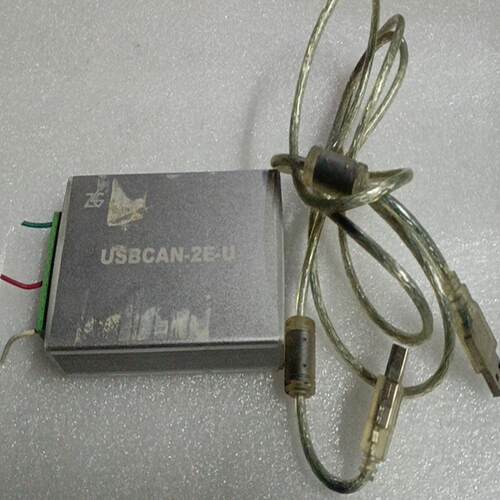 （设备配件）周立功USBCAN-2E-U，送USB数据线。