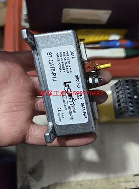 【荣强工控】L-COM poe合路器 工业级，BT-CAT5-P1J