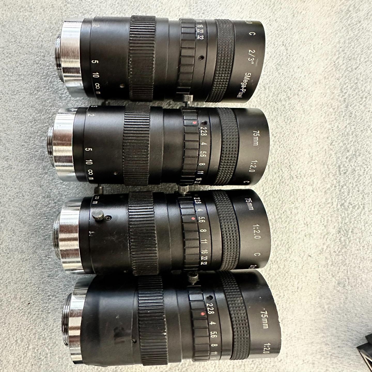 工业相机C口镜头 75mm 5Mega-pixel