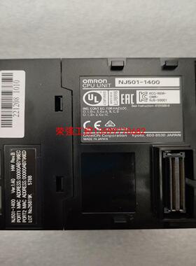 【荣强工控】OMRON 欧姆龙  NJ501-1400 已经初始化 无密