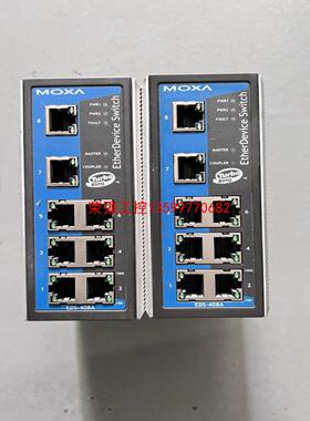 【荣强工控】拆机摩莎工业以太网交换机 EDS-408A